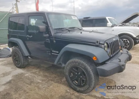 2013 Jeep Wrangler Sport z USA, uszkodzony, nr VIN 1C4AJWAG0DL618634